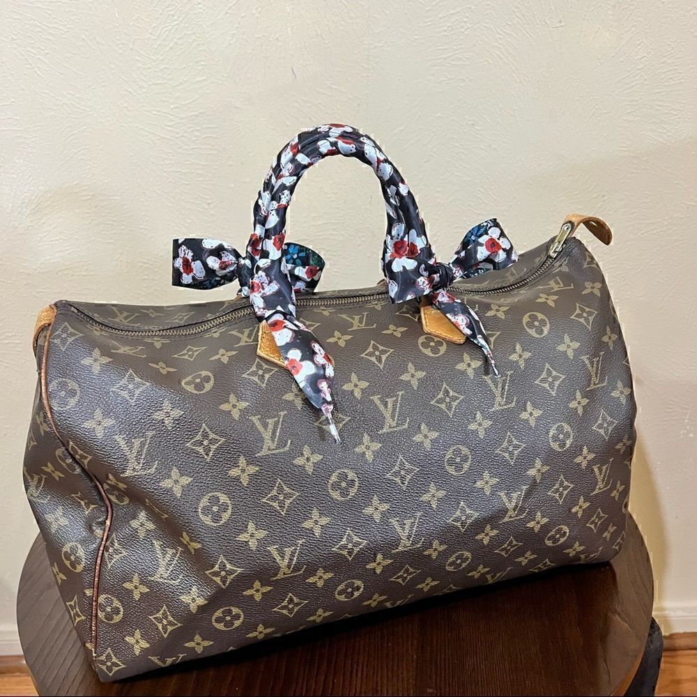 LOUIS VUITTON SPEEDY 40 Vintage February “87 Made in France 100% authentic! gUC - Picture 7 of 12